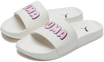 プーマ Leadcat 2.0 ロゴ スライド (白) 387234-01 Lookbook プーマ Leadcat 2.0 ロゴ スライド (白) 387234-01