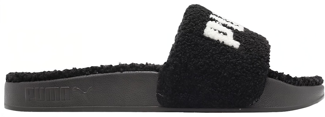 Puma Leadcat 2.0 Sherpa Slide 'Black White' 387314-01 Order Puma Leadcat 2.0 Sherpa Slide 'Black White' 387314-01