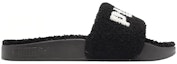 Order Puma Leadcat 2.0 Sherpa Slide 'Hitam Putih' 387314-01