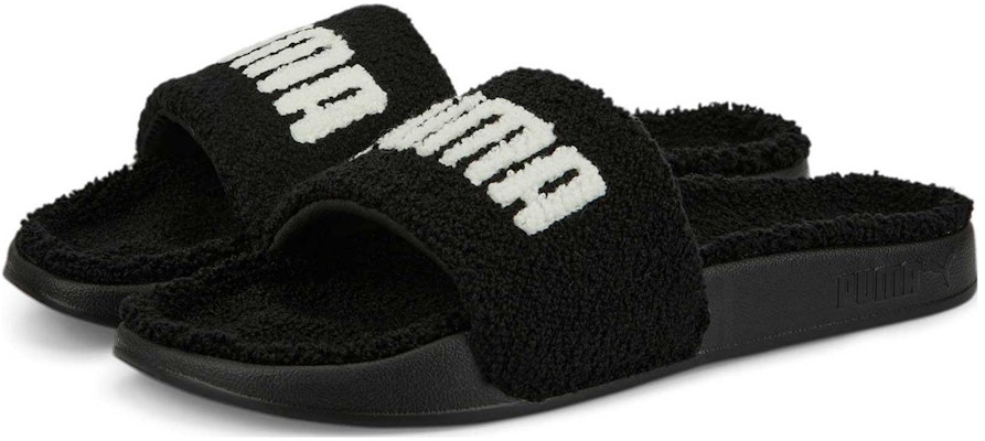 Puma Leadcat 2.0 Sherpa Slide 'Hitam Putih' 387314-01 Lookbook Puma Leadcat 2.0 Sherpa Slide 'Hitam Putih' 387314-01