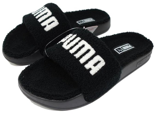 Puma Leadcat 2.0 Sherpa Slide 'Hitam Putih' 387314-01 Shop Puma Leadcat 2.0 Sherpa Slide 'Hitam Putih' 387314-01