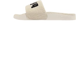 Puma Leadcat 2.0 Sherpa Slide 'Whisper White Black' 387314-02 Puma Leadcat 2.0 Sherpa Slide 'Whisper White Black' 387314-02