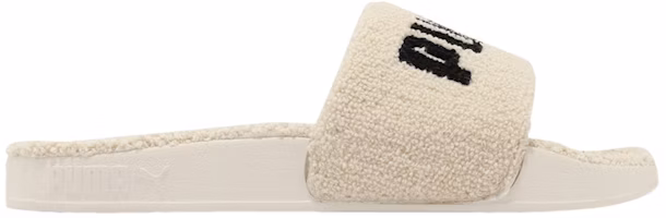 Puma Leadcat 2.0 Sherpa Slide 'Whisper White Black' 387314-02 Puma Leadcat 2.0 Sherpa Slide 'Whisper White Black' 387314-02