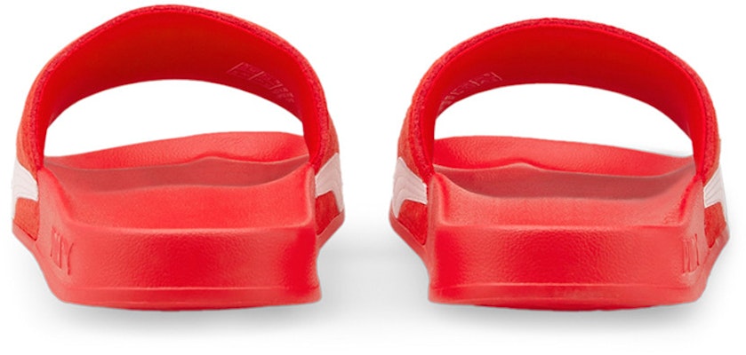 Puma Leadcat 2.0 Suede Classic Sandals 'Red White Gold' 384872-05 Purchase Puma Leadcat 2.0 Suede Classic Sandals 'Red White Gold' 384872-05