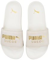 プーマ Leadcat 2.0 スエード クラシック スライド「マシュマロ」 384872-02 Shop プーマ Leadcat 2.0 スエード クラシック スライド「マシュマロ」 384872-02