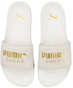 푸마 리드캣 2.0 스웨이드 클래식 슬라이드 '마시멜로' 384872-02 Shop 푸마 리드캣 2.0 스웨이드 클래식 슬라이드 '마시멜로' 384872-02