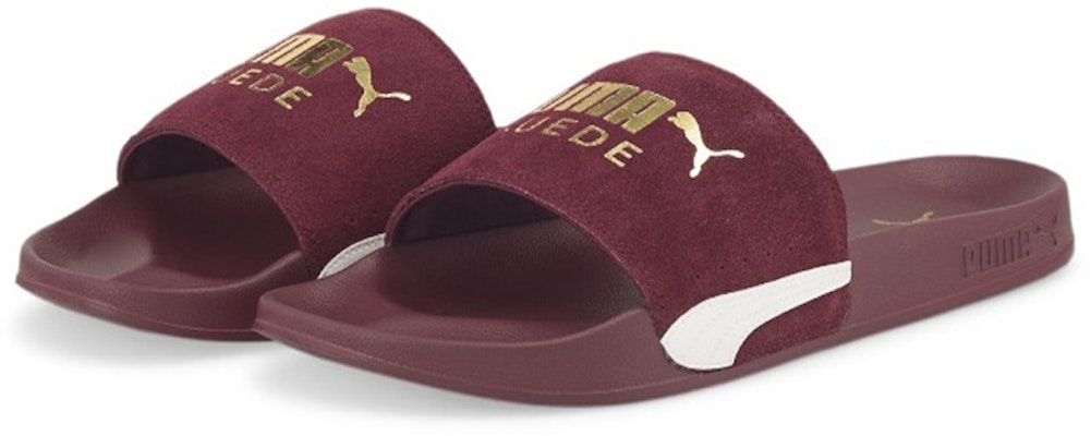 Puma Leadcat 2.0 麂皮经典拖鞋 '红葡萄酒' 384872-04 Lookbook Puma Leadcat 2.0 麂皮经典拖鞋 '红葡萄酒' 384872-04