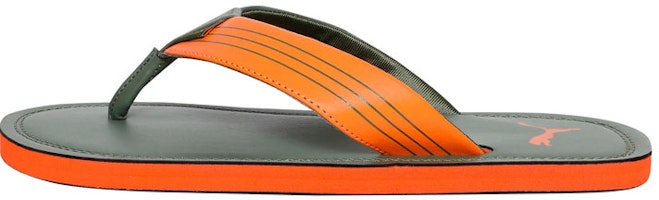 Puma Leadcat Duo IDP Slides 'Green Orange' 371058-01 Puma Leadcat Duo IDP Slides 'Green Orange' 371058-01