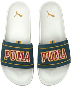 彪马 Leadcat FTR '白绿' 运动拖鞋 382078-01 Lookbook 彪马 Leadcat FTR '白绿' 运动拖鞋 382078-01