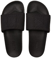 Puma Leadcat FTR 舒適壓花拖鞋「黑色」382076-01 Shop Puma Leadcat FTR 舒適壓花拖鞋「黑色」382076-01