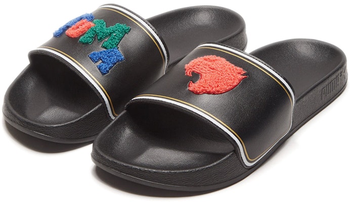 Puma Leadcat FTR Slide 'Badges - Black' 372622-01 Lookbook Puma Leadcat FTR Slide 'Badges - Black' 372622-01