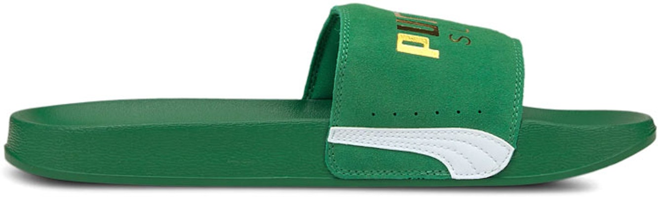 Puma Leadcat Ftr Suede Classic Green Slipper 372277-10 Order Puma Leadcat Ftr Suede Classic Green Slipper 372277-10