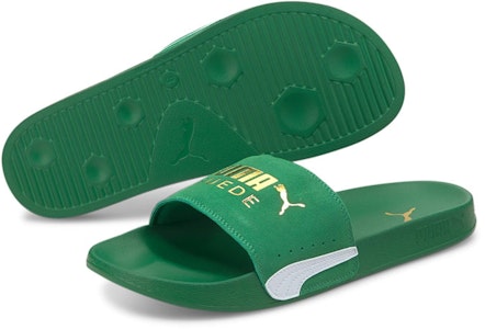 Puma Leadcat Ftr Suede Sandal Hijau Klasik 372277-10 Lookbook Puma Leadcat Ftr Suede Sandal Hijau Klasik 372277-10