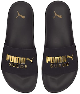 彪马 Leadcat FTR 麂皮经典拖鞋'黑色' 372277-01 Lookbook 彪马 Leadcat FTR 麂皮经典拖鞋'黑色' 372277-01