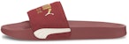 Puma Leadcat FTR Suede Classic Slide 'Burnt Russet' - Selipar Santai Klasik Puma 372277-05