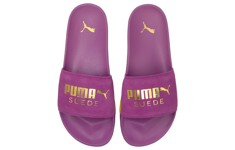 Shop Puma Leadcat FTR Suede Classic Slide ''Byzantium'' Sandaal 372277-08