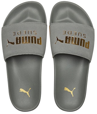 Puma Leadcat FTR Suede Classic Slide Kelabu/Emas 372277-06 Lookbook Puma Leadcat FTR Suede Classic Slide Kelabu/Emas 372277-06