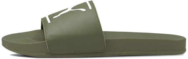 Puma Leadcat Future Comfort Slide 'Olive White' 380673-03 Puma Leadcat Future Comfort Slide 'Olive White' 380673-03
