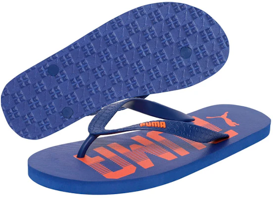 Puma Leadcat IDP ''Blu Arancione'' 368531-04 Shop Puma Leadcat IDP ''Blu Arancione'' 368531-04