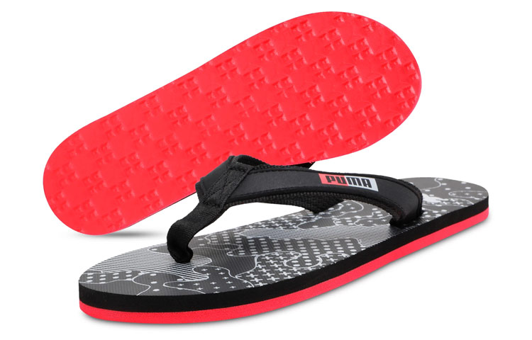 Lookbook Puma Leadcat IDP ''Eenvoudig Zwart Rood'' 371277-03