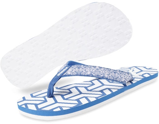 Puma Leadcat IDP Slides 'Blue White' 370866-02 Lookbook Puma Leadcat IDP Slides 'Blue White' 370866-02