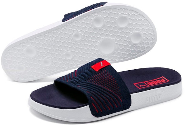 Puma Leadcat Knit Premium Sandal 'Biru Tua' 369404-02 Lookbook Puma Leadcat Knit Premium Sandal 'Biru Tua' 369404-02