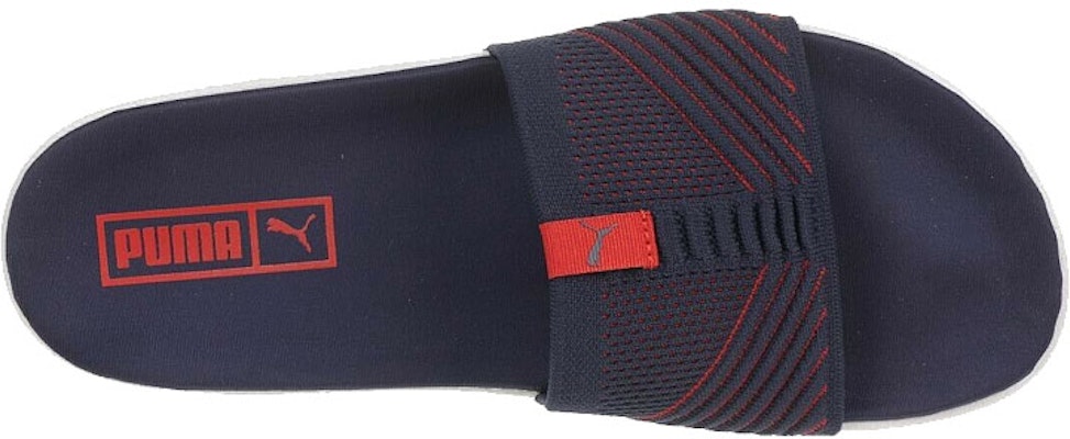 Puma Leadcat Knit Premium Sandal 'Biru Tua' 369404-02 Shop Puma Leadcat Knit Premium Sandal 'Biru Tua' 369404-02