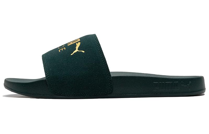 Puma Leadcat Slides 'Green Gold' 398678-03