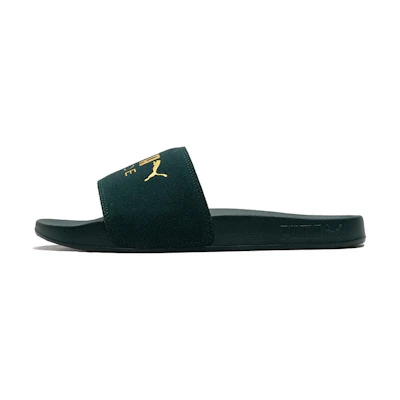 Puma Leadcat Slides 'Green Gold'