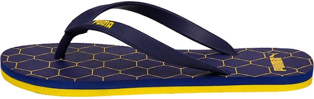 Puma Leadcat Slides 'Navy Yellow' 368221-03 Puma Leadcat Slides 'Navy Yellow' 368221-03