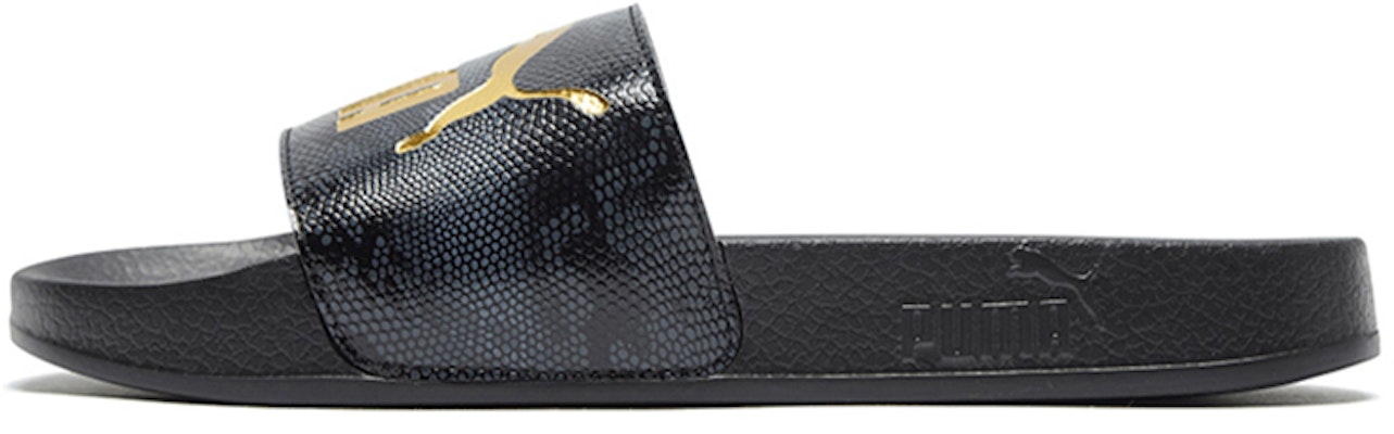 Puma Leadcat Snake Lux Slide Sandal Black 370693-01 Buy Puma Leadcat Snake Lux Slide Sandal Black 370693-01