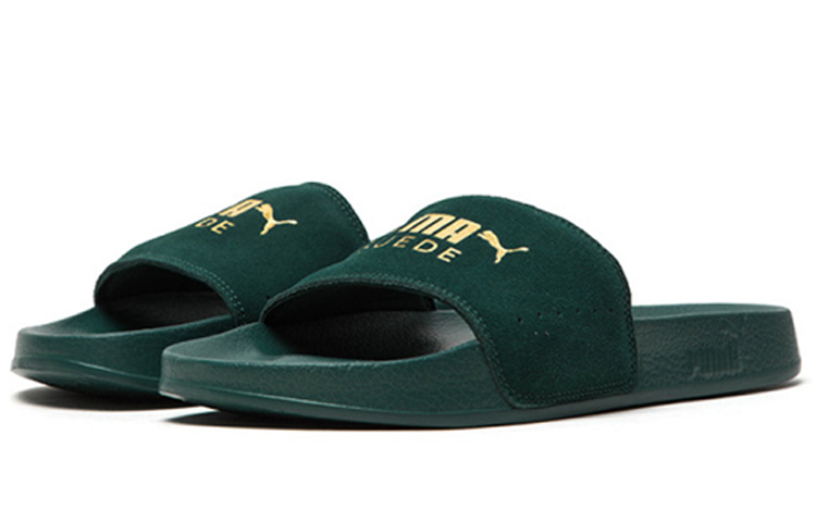 Order Puma Leadcat Suede Verde Pantuflas Unisex 365758-09