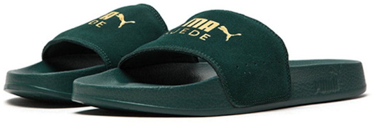 Puma Leadcat Suede Verde Pantuflas Unisex 365758-09 Order Puma Leadcat Suede Verde Pantuflas Unisex 365758-09