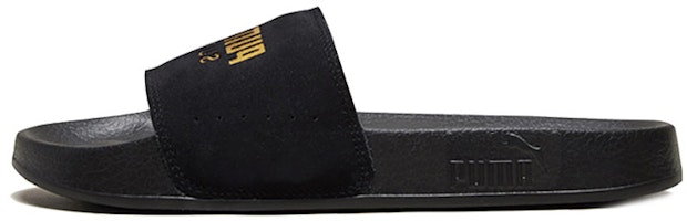 Puma Leadcat Suede Slide 'Black Team Gold' 365758-01 Puma Leadcat Suede Slide 'Black Team Gold' 365758-01