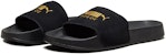 Puma Leadcat Suede Slide 'Hitam Emas Pasukan' 365758-01