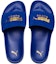 Lookbook Puma Leadcat Suede Selipar Biru 365758-10