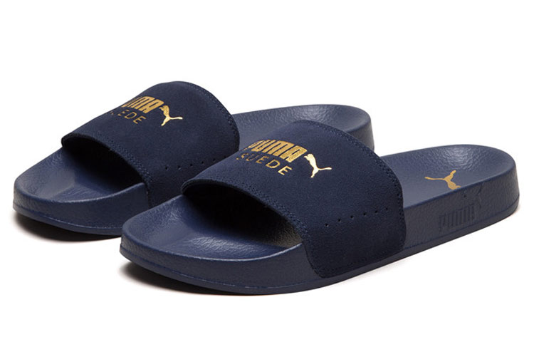 Lookbook Puma Leadcat Sandal Suede Biru 365758-02