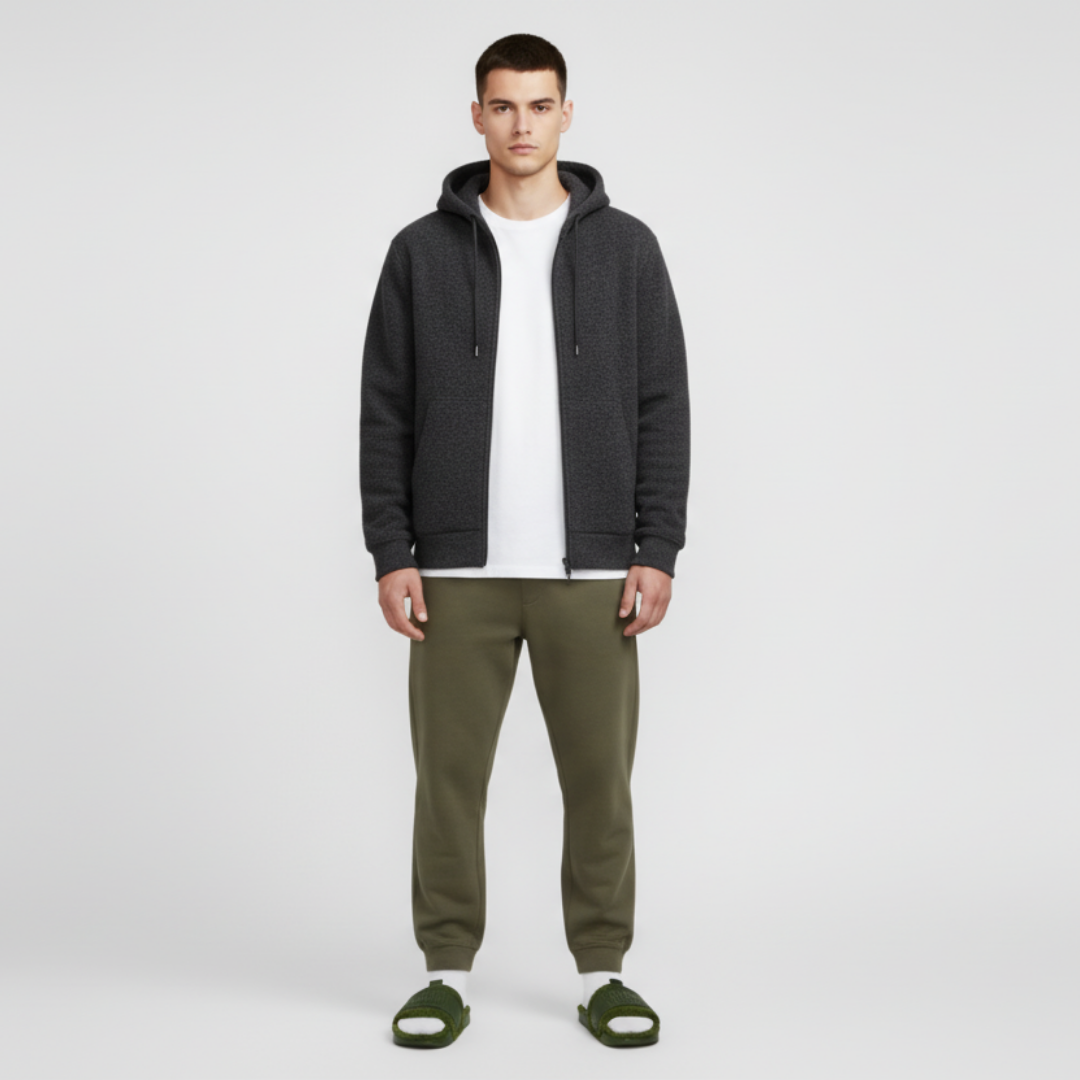 Lookbook PUMA Leadcat Ylm Slide Winter 舒適軟底 防滑運動 一字拖鞋 男女同款 綠