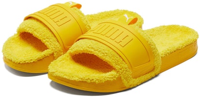 彪马 Leadcat Ylm 冬季加厚黄色拖鞋 384411-02 Lookbook 彪马 Leadcat Ylm 冬季加厚黄色拖鞋 384411-02
