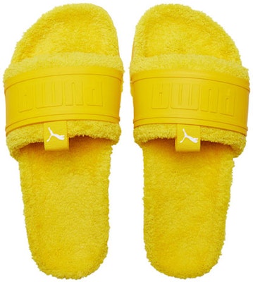 Puma Leadcat Ylm Slide Winter YellowThickenedSlippers Yellow 384411-02 Shop Puma Leadcat Ylm Slide Winter YellowThickenedSlippers Yellow 384411-02