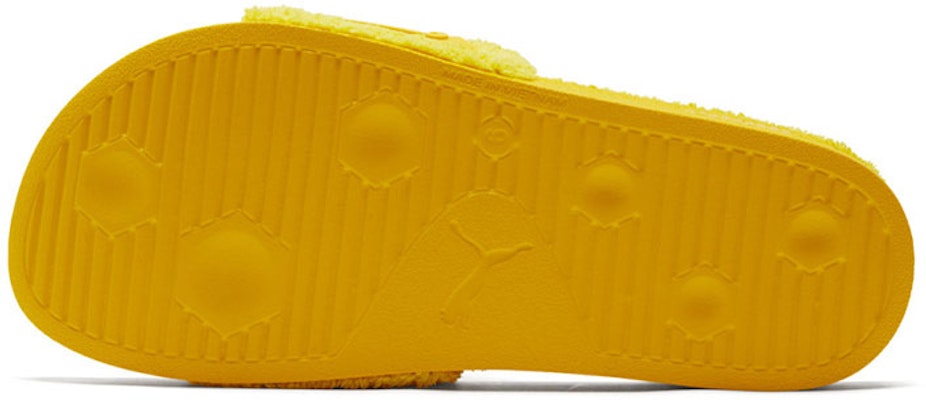 Puma Leadcat Ylm Slide Winter YellowThickenedSlippers Yellow 384411-02 Details for Puma Leadcat Ylm Slide Winter YellowThickenedSlippers Yellow 384411-02