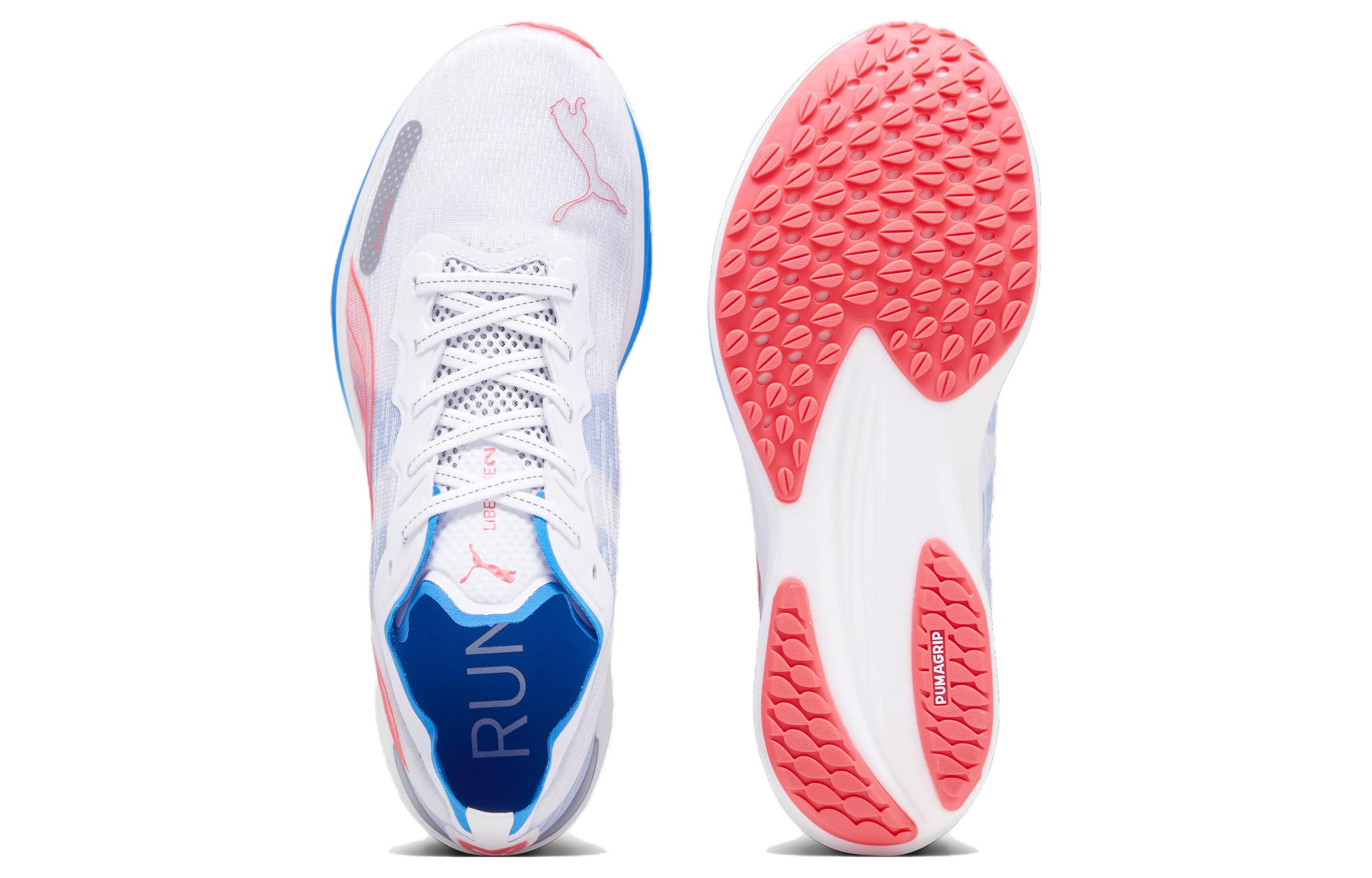 Shop プーマ リベレイト ニトロ 2 "白・ファイヤーオーキッド" 377315-06