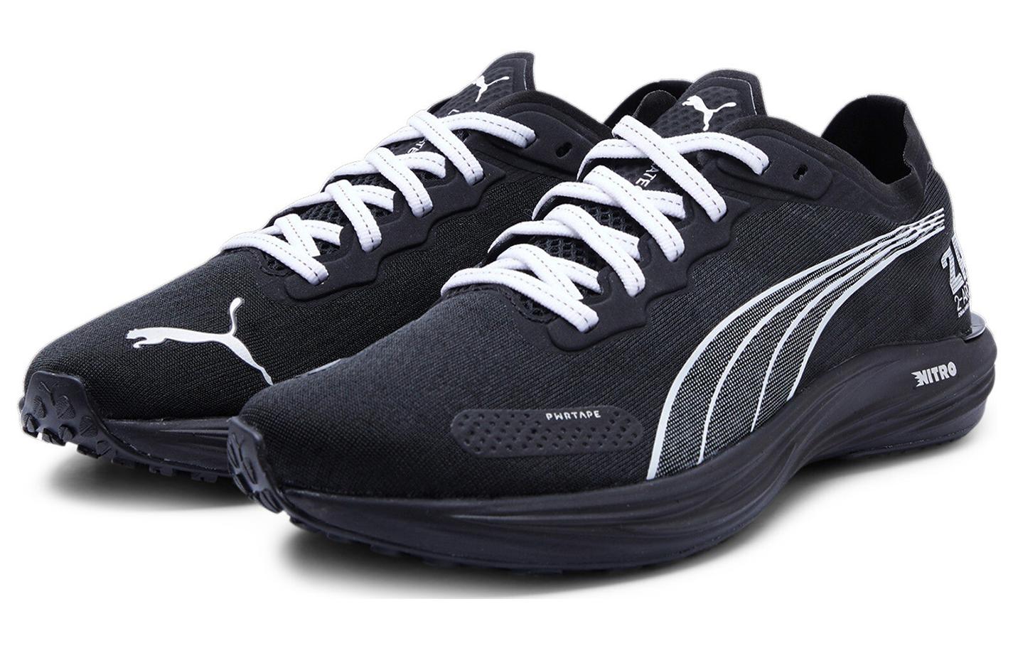 Lookbook プーマ リベレイト ニトロ 2 x バランサ (黒白) 379184-02