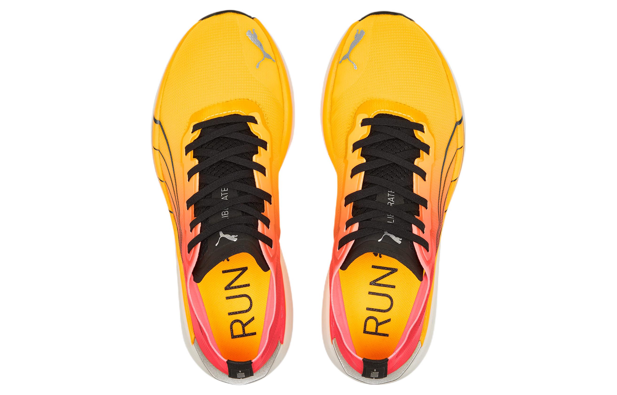 Shop Puma Liberate Nitro 'Fireglow' - Kasut Lari Puma Fireglow Terbaik 377604-01