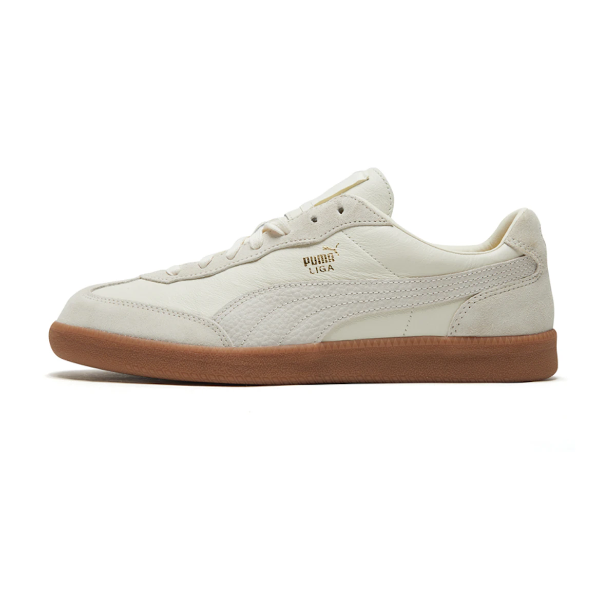 Buy Puma Liga Leather Shoe Beige 364597-01 Novelship