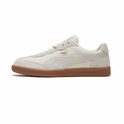 Puma Liga Leather Shoe Beige