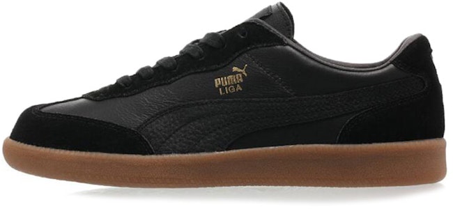 Puma Liga Leather Retro Kasut Hitam 364597-02 Buy Puma Liga Leather Retro Kasut Hitam 364597-02