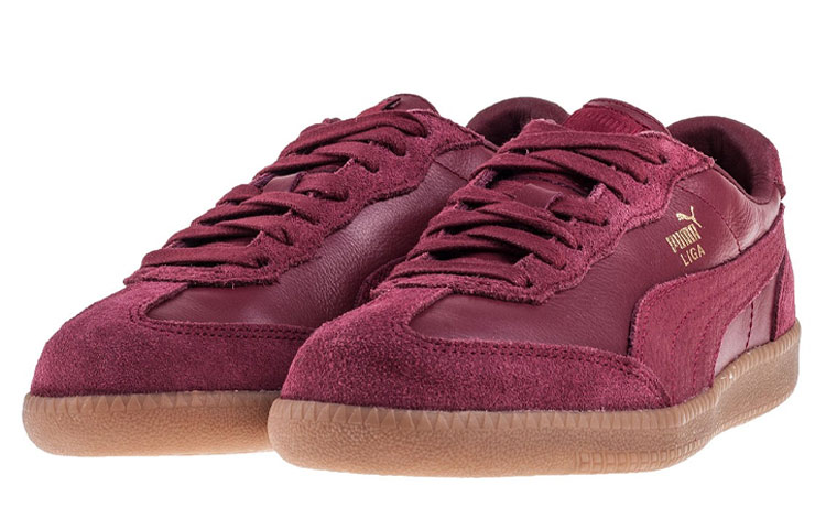 Order PUMA Liga 皮面 低筒 德訓鞋 女款 紅