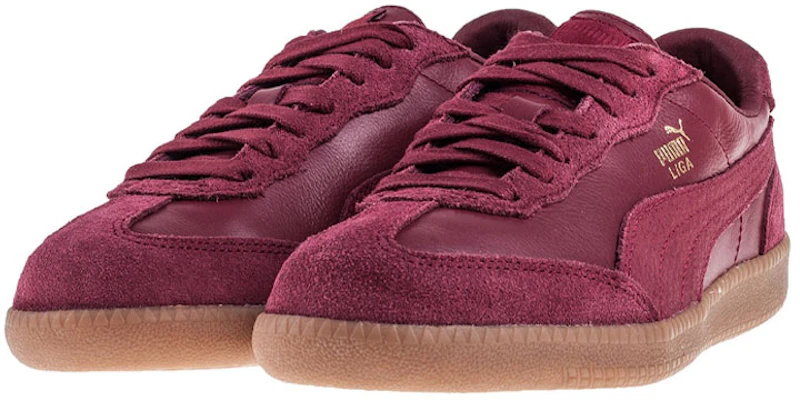 PUMA Liga 皮面 低筒 德訓鞋 女款 紅 Order PUMA Liga 皮面 低筒 德訓鞋 女款 紅