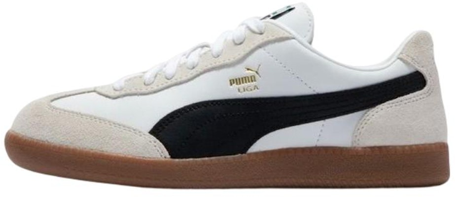 Puma Liga Leather SD 'White Black Gum' 393526-01 Buy Puma Liga Leather SD 'White Black Gum' 393526-01